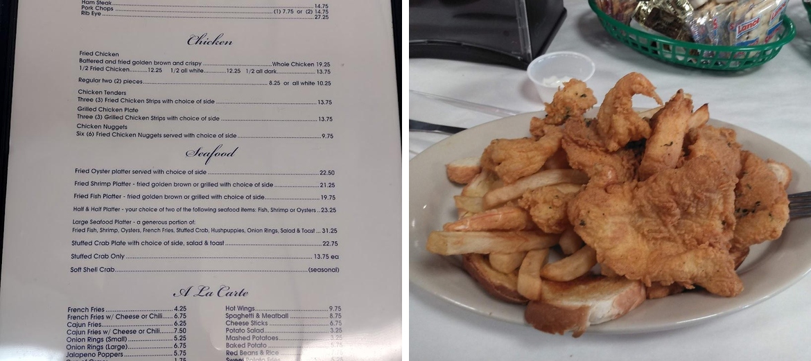 Schnell's Restaurant Menu