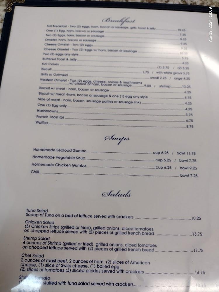 Schnell's Restaurant Menu image 2